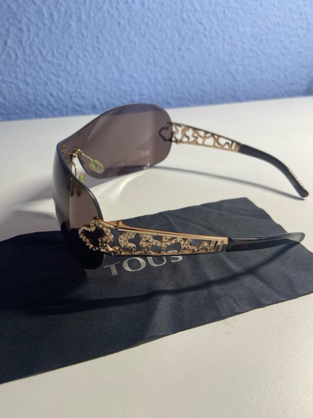 Gafas Tous mujer, doradas y marrones