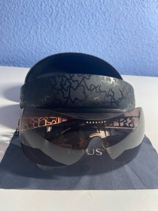 Gafas Tous mujer, doradas y marrones