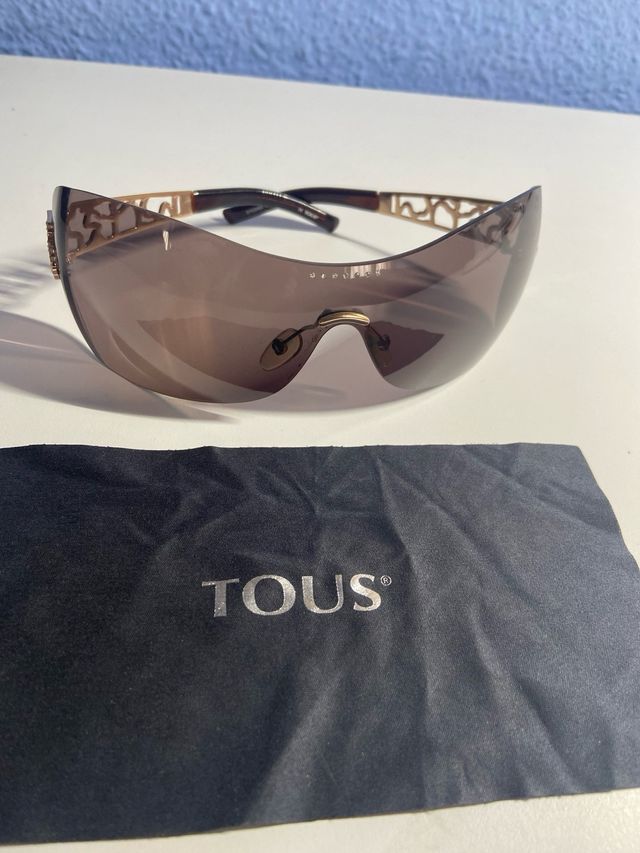 Gafas Tous mujer, doradas y marrones