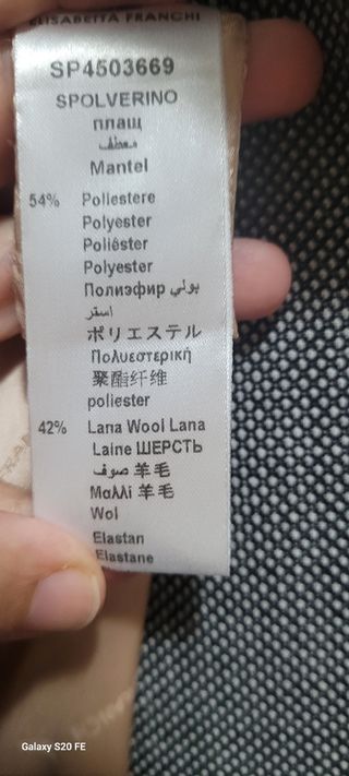 Cappotto Elisabetta Franchi