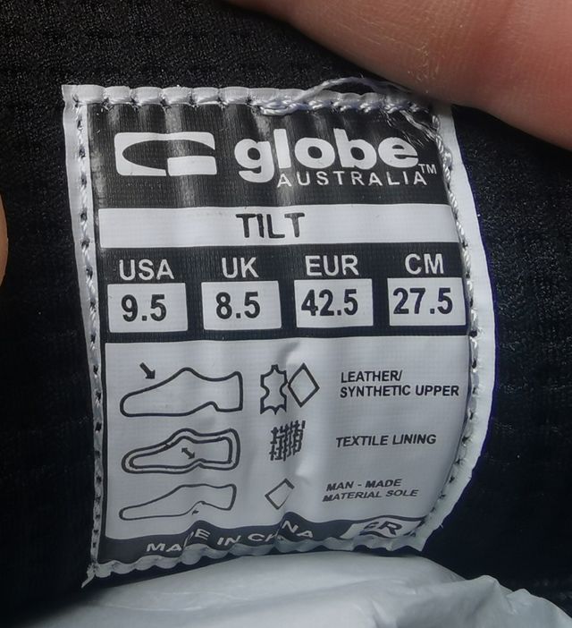 Zapatillas Globe Tilt - Talla 42.5