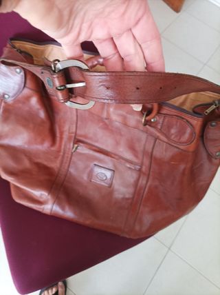 Bolso Piel Marrón - Viaje