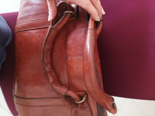 Bolso Piel Marrón - Viaje