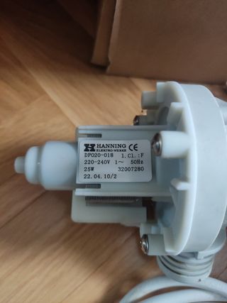 Motor de lavadora y b.agua