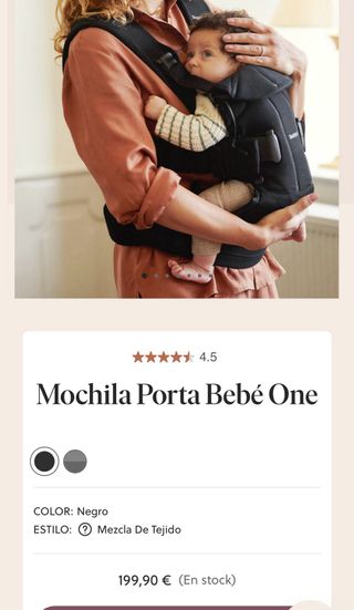 Mochila porteo BabyBjorn