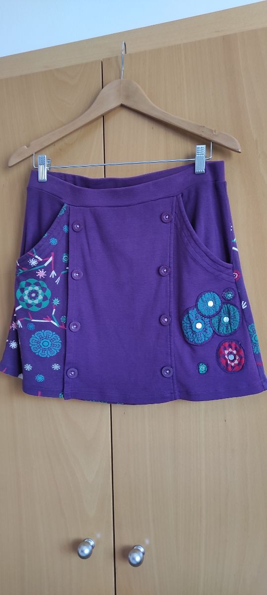 Minifalda Surkana morada M