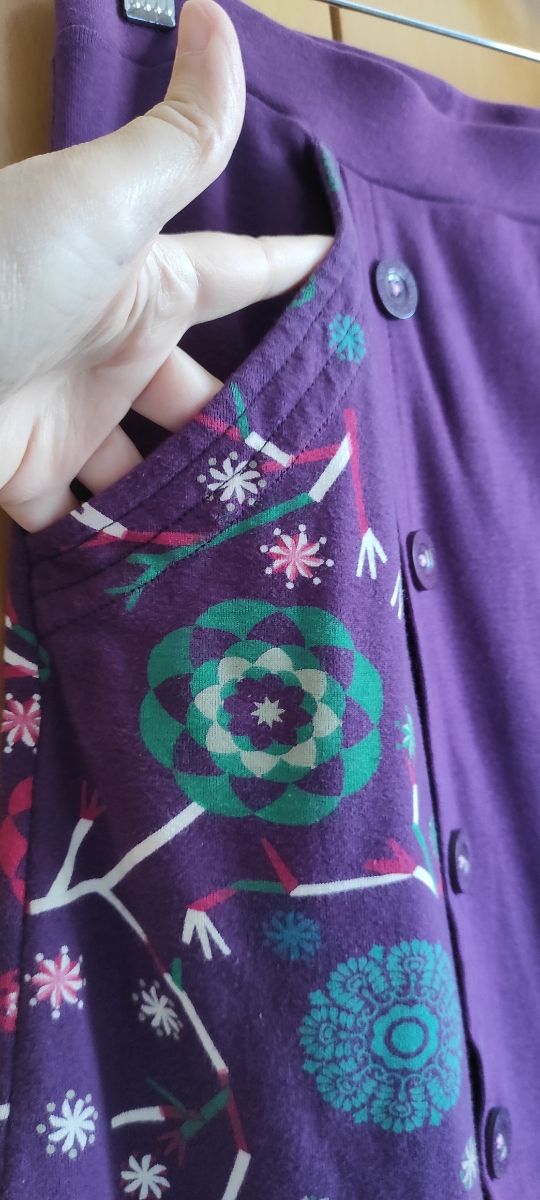 Minifalda Surkana morada M