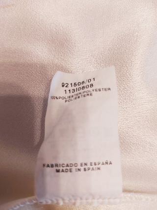 Traje Amitie gasa beige