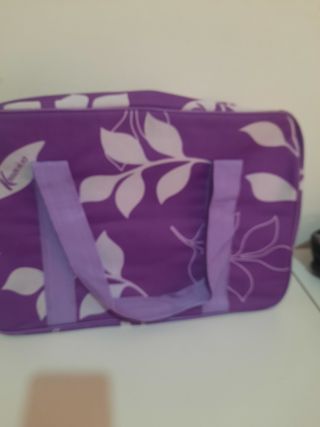 Borsa termica fiori viola