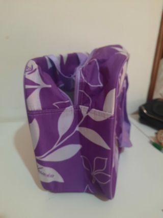 Borsa termica fiori viola