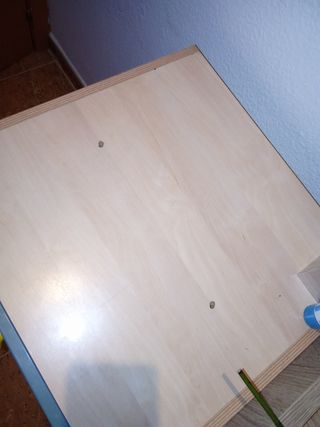 Cómoda infantil 4 cajones - azul beige