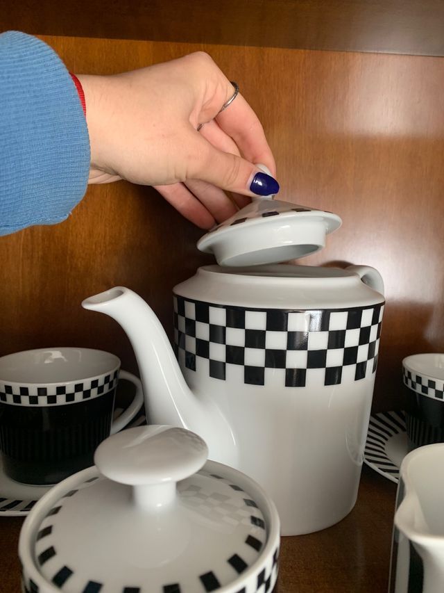 Juego de té Pórtico