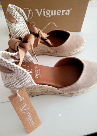 Alpargatas Viguera beige