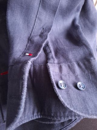 Camicia regular fit in puro lino Tommy Hilfiger