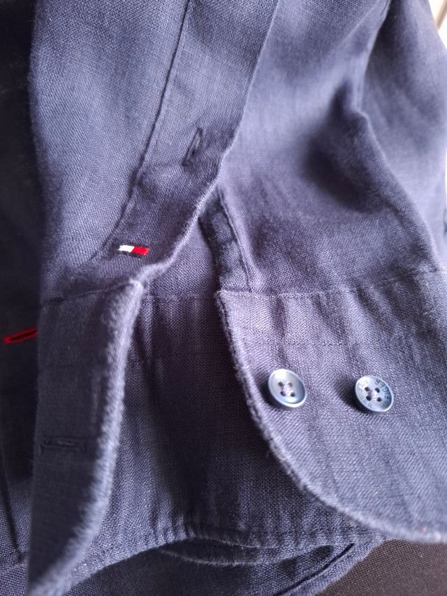 Camicia regular fit in puro lino Tommy Hilfiger