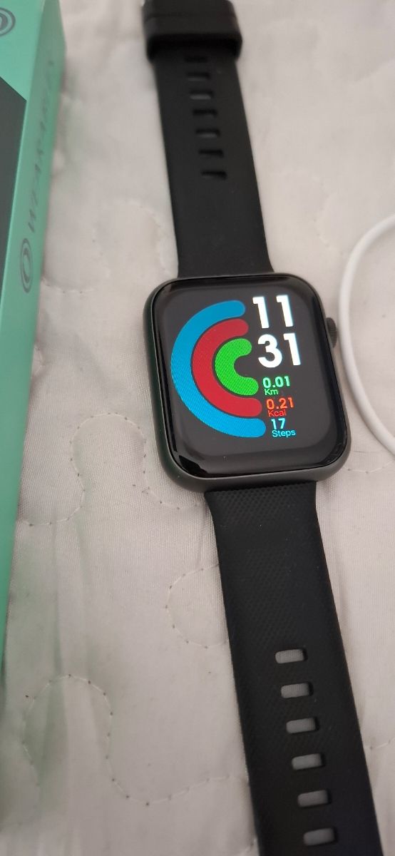 Smartwatch Reloj Inteligente Negro