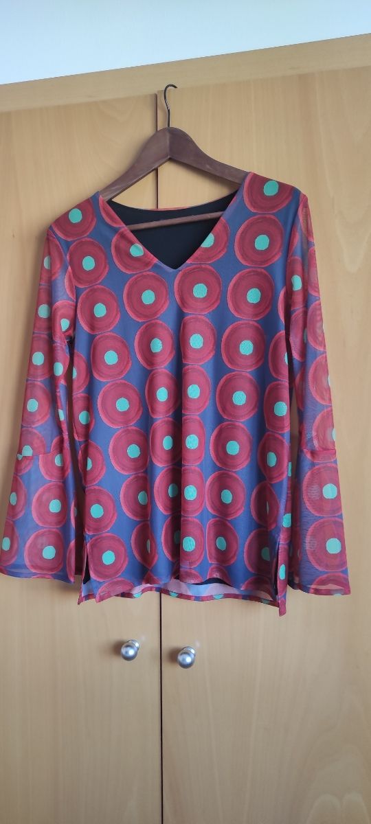 Blusa Desigual estampada