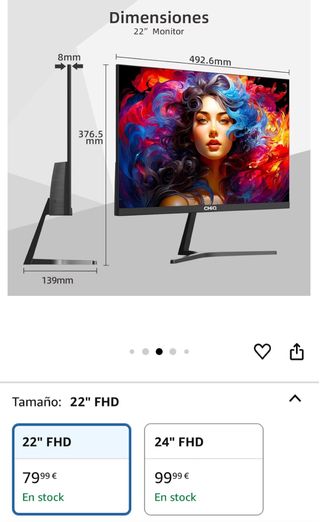 dos monitores y soporte para las dos pantallas