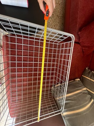 2 cestas metálicas IKEA
