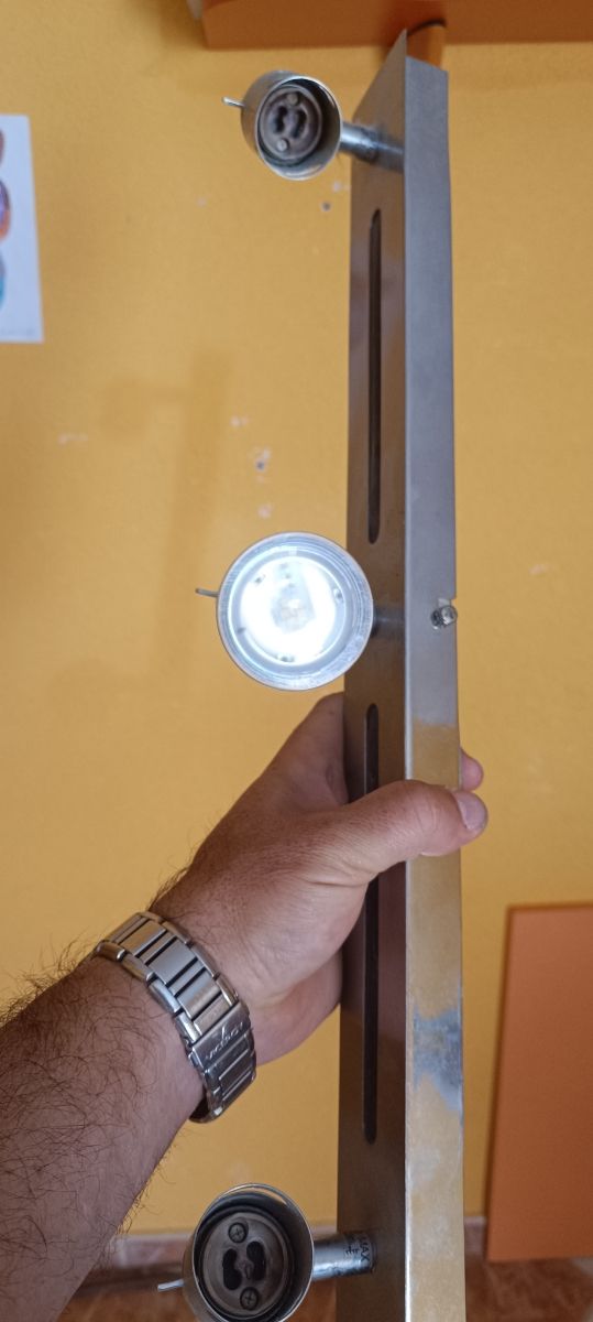 Espejo baño con luz LED - azul