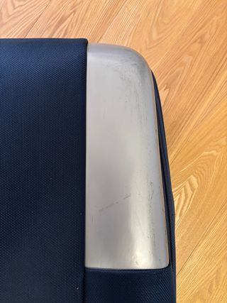 Maleta viaje Salvador Ballester color azul-gris.