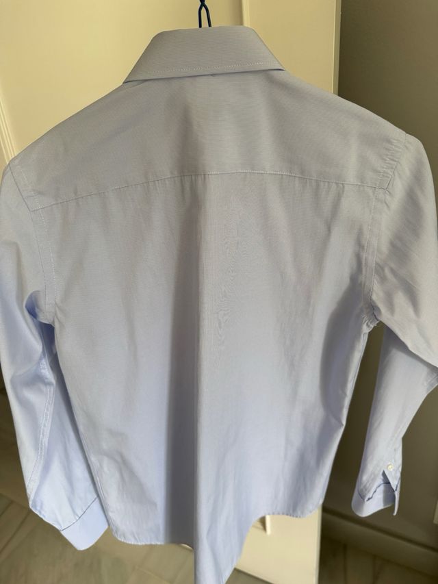 Camisa niño mil rayas azul