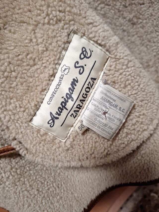 Chaqueton nobuck XXL