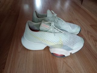 Zapatillas Nike Air Zoom - Blancas y Verdes