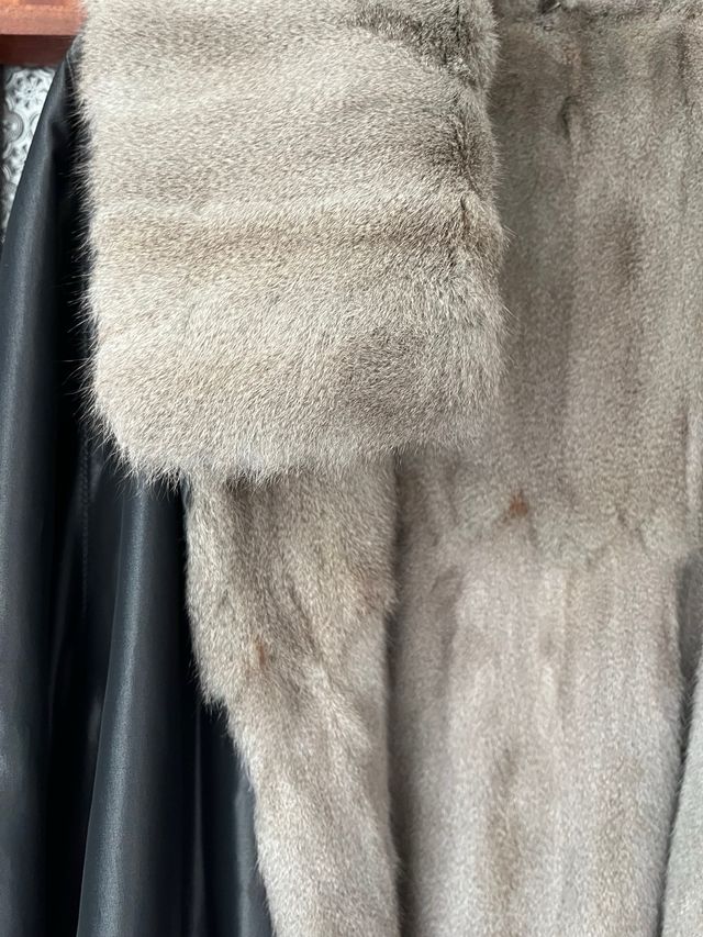 Impermeabile con interno pelliccia