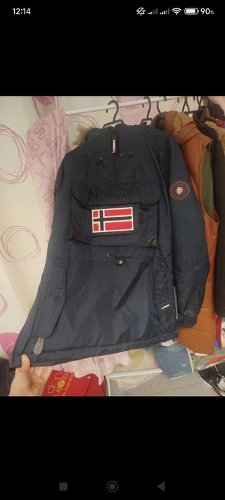 Geographical Norway Chaqueta Azul - Talla 20