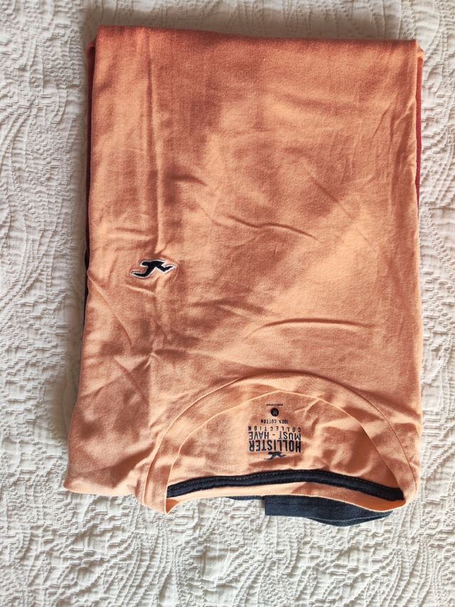 Camiseta Hollister degradada talla 20