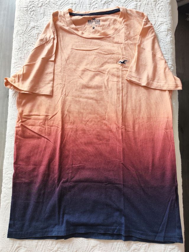 Camiseta Hollister degradada talla 20