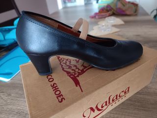 Zapatos Flamenco Malaca - Negros