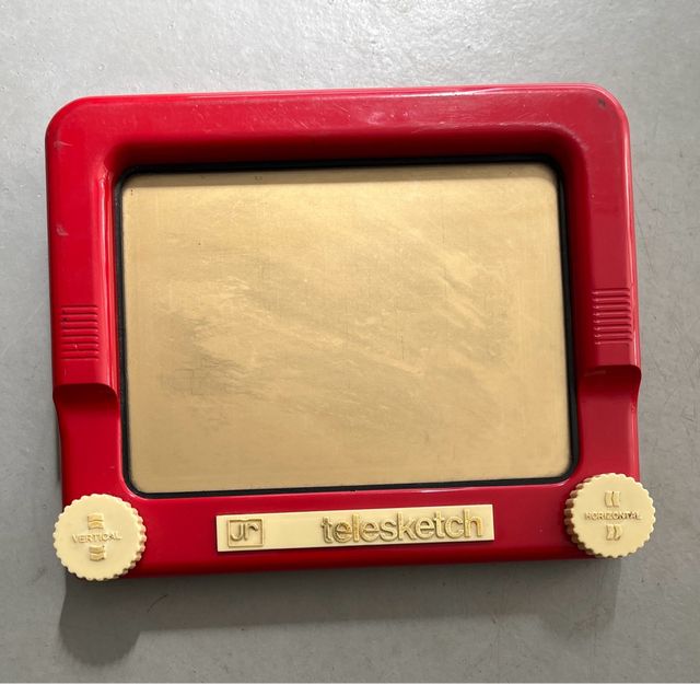 Telesketch años 90 - Rojo