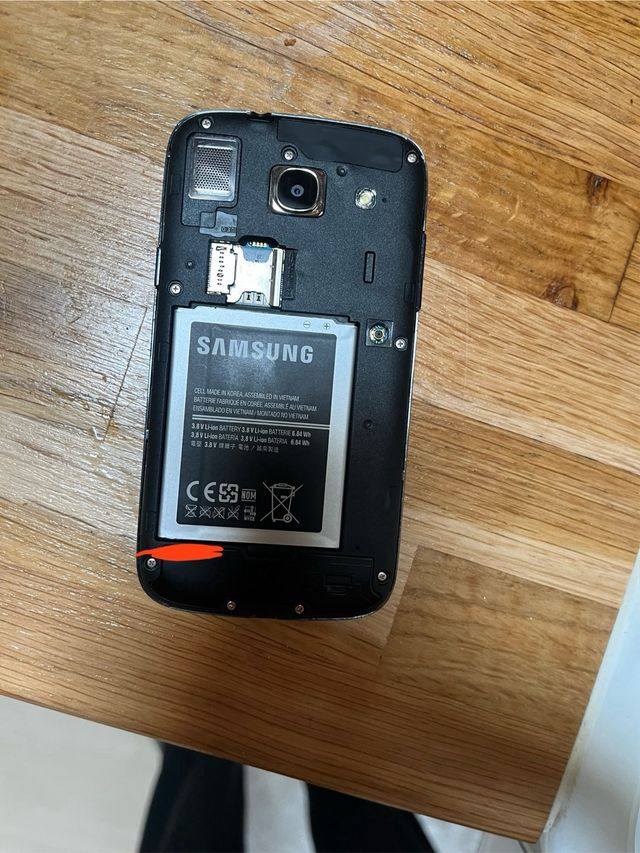 Samsung Galaxy III Mini GT I8260 azul smartphone