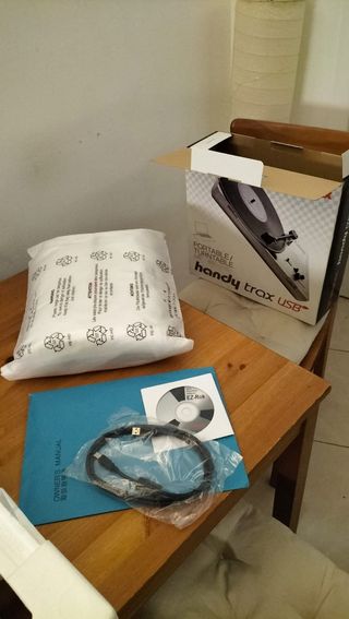 Vestax Handytrax USB: Tocadiscos Portátil