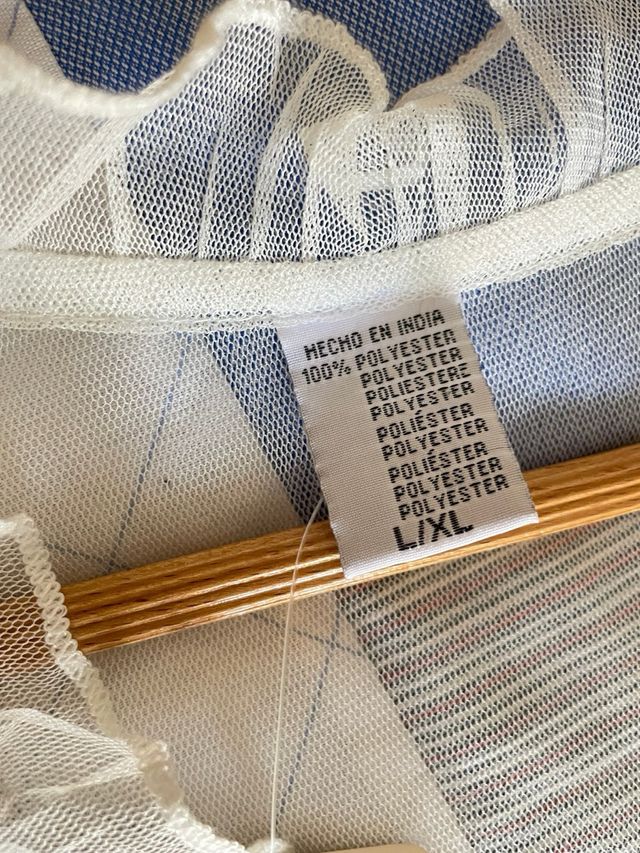 Bluson para la playa de tul sin estrenar TL/XL