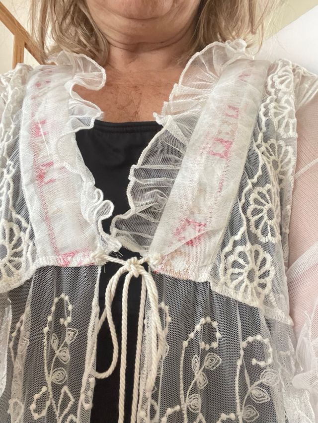 Bluson para la playa de tul sin estrenar TL/XL