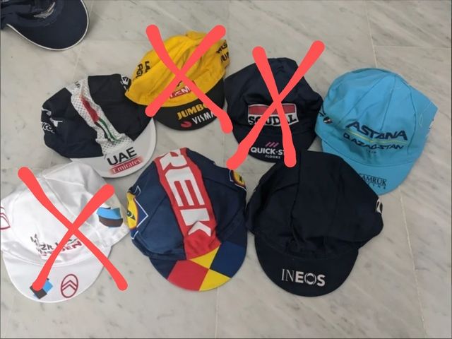 Gorras ciclismo NUEVAS y ORIGINALES