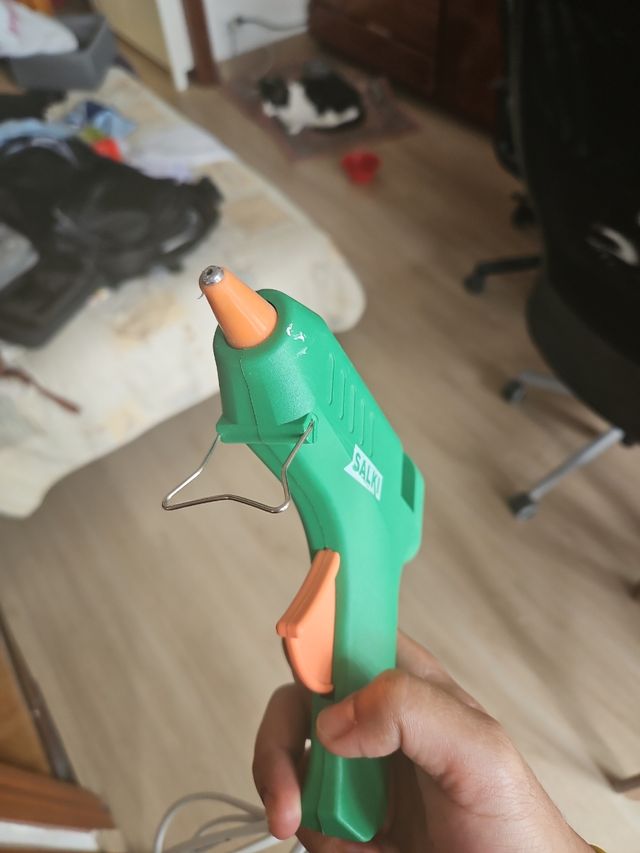 Pistola silicona Salki - Verde