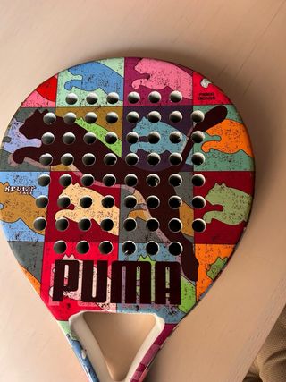 Raqueta Pádel Puma: colorida