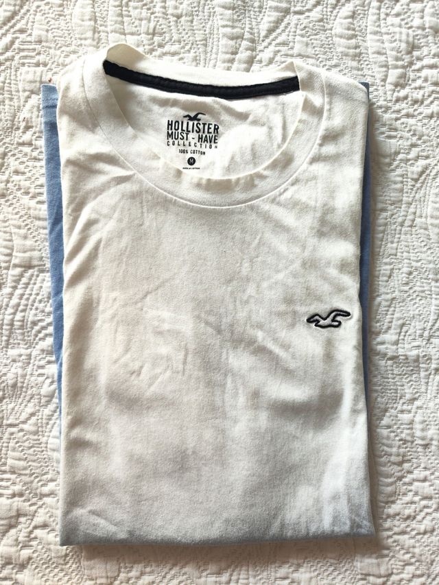 Camisetas Hollister Hombre - Talla 20
