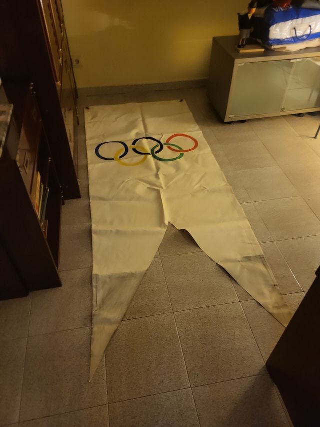 Bandera Olimpiadas Barcelona 92