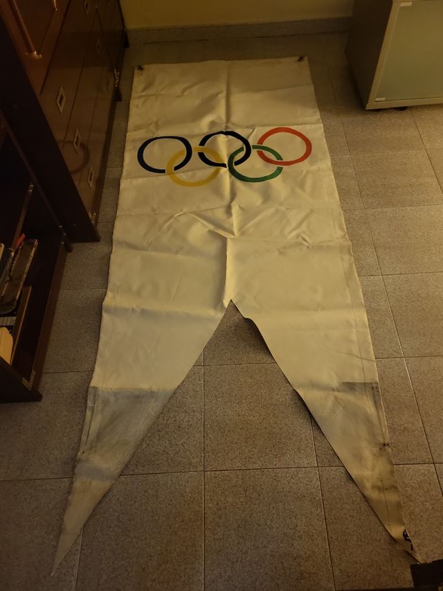 Bandera Olimpiadas Barcelona 92