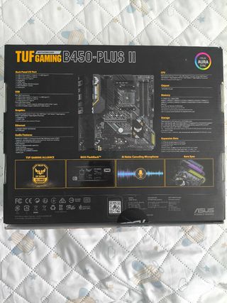 CAJA PLACA BASE TUF GAMING B450-PLUS 2