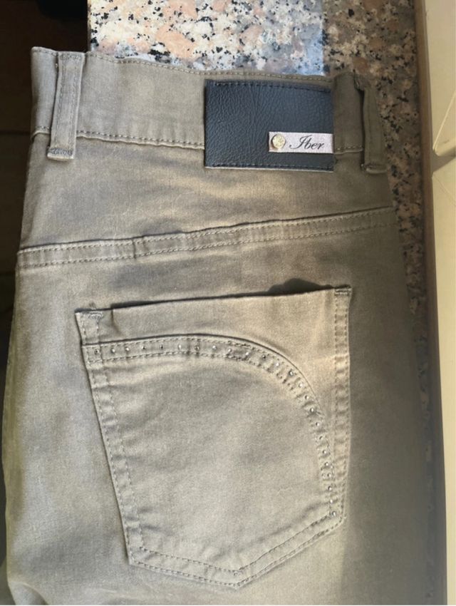 Pantaloni Iber Jeans - Verde Oliva