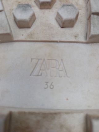 Botas beige Zara kids talla 36