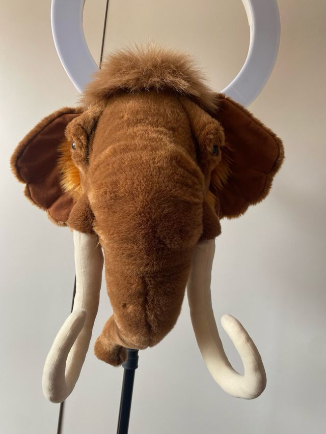 Cabeza Mamut peluche marrón marca smallable