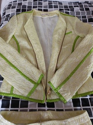 Traje chaqueta pantalón OKY COKI 36-38