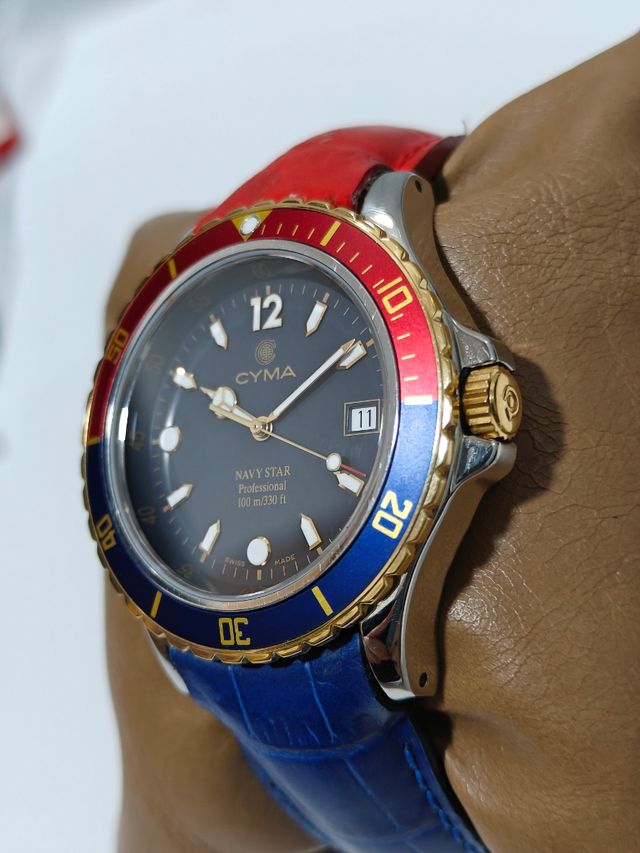 Reloj Cyma Navystar